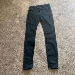 G-Star black mid skinny jean.